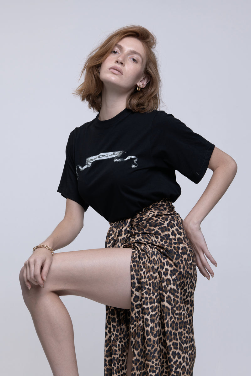 Samira Skirt Leopard